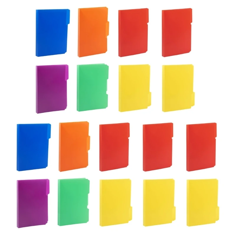 

Keep Your Documents Safe and Organized with 6/18/36Pack Water-resistant Filing Folders - Featuring Colorful Designs
