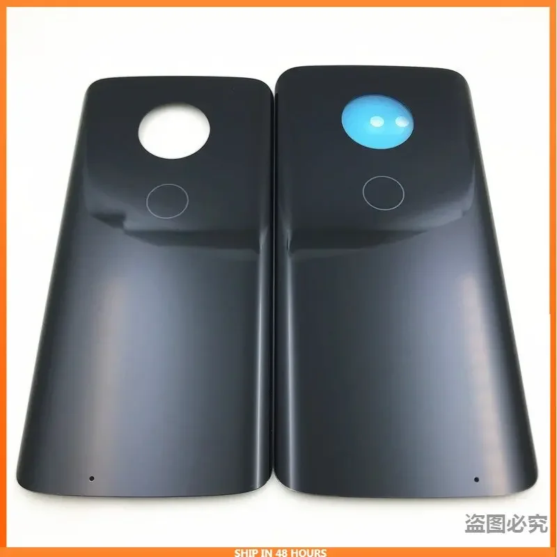 Стеклянная Крышка батарейного отсека для Motorola Moto G6 XT1925, задняя панель, задняя крышка корпуса, замена для Moto G6 Plus XT1926, Крышка батарейного отсека