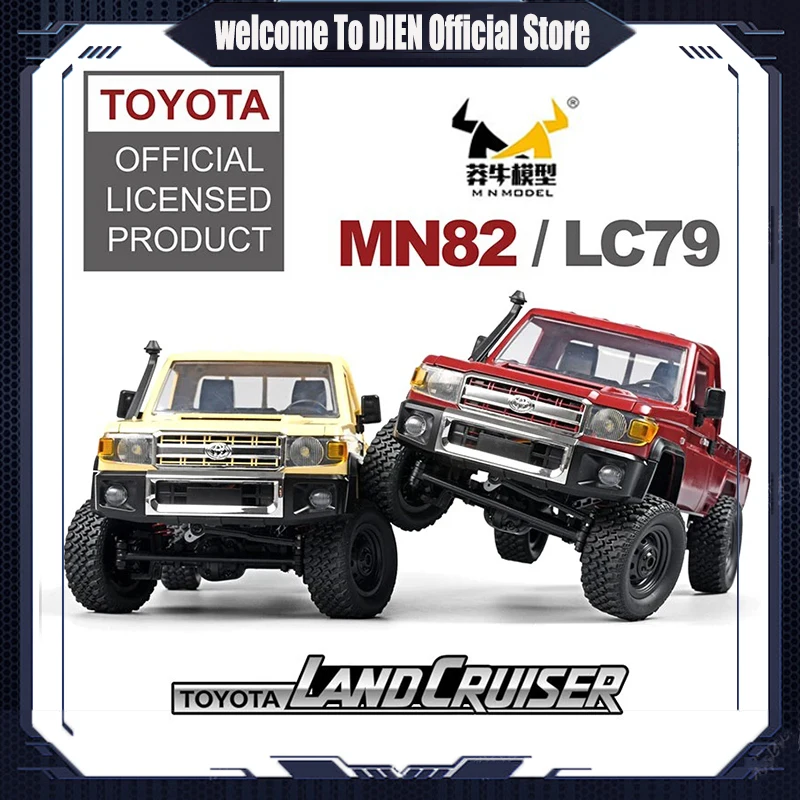 

MN82 1:12 Full Scale MN Model RTR Version RC Car 2.4G 4WD 280 Motor Proportional Off-Road RC Remote Control Car For Boys Gifts