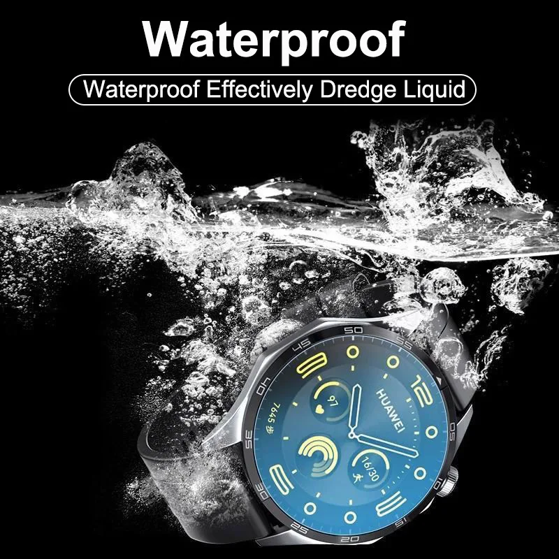Premium Tempered Glass Screen Protector for Huawei Watch GT4 - Full Coverage, Easy Install