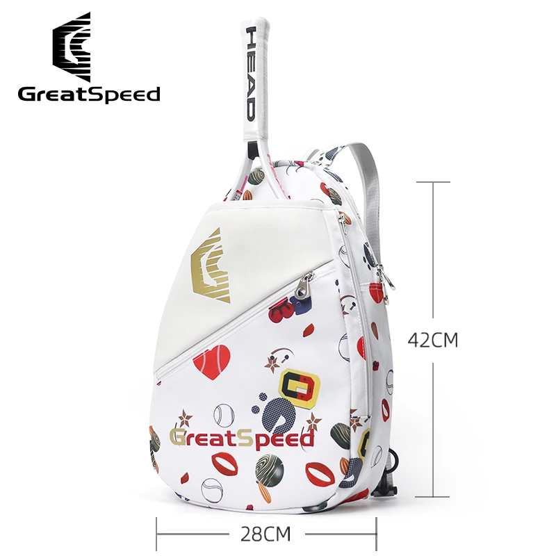 Greatspeed Tennis Bag, Badminton Bag, Backpack, Crossbody Bag, Shoulder Bag, Children's and Teenagers' Backpack 6