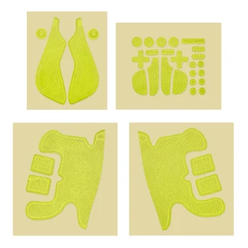 TALONGAMES Controller Grip Tape Compatible with Steam Deck,Anti-Slip,Buttons,Textured Skin Kit for OLED Version Grip(Yellow) 2