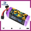 VSVAW 6S 22.8V 3300mAh 110C/220C Lipo Battery HV Mini Four Axis FPV Model Drone High Voltage High Rate Lithium ion Battery 1