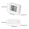 1 tow 2 Electronic Thermometer High Accuracy Refrigerator Freezer Temperature Monitor Wireless Temperature Sensor with Alarm 6
