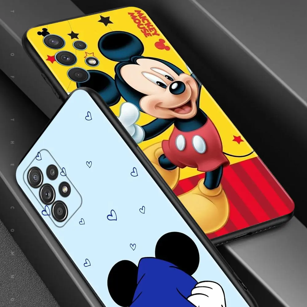Phone Case For Samsung Galaxy A51 A12 A71 A41 A31 A21s A13 A03 A02s A02 A22 A32 4G/5G A52 A52s A72 Coque Cartoon Minnie Mouse