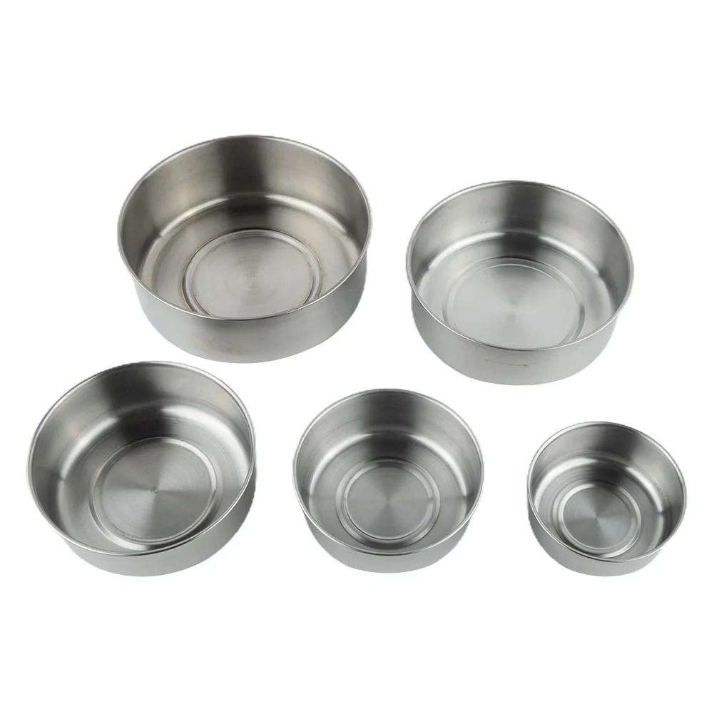 5Pcs Stainless Steel Container With Lids Home Kitchen Food Storage Organizer Ealed Food Storage Box Lunch Box Fresh-keeping Bowl
