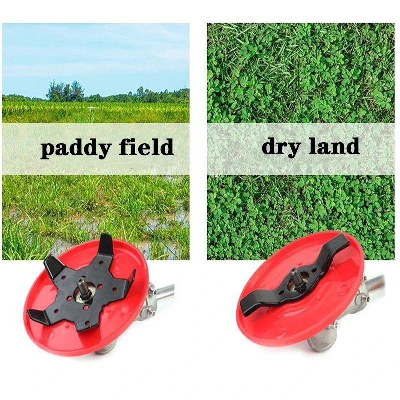 Multi-functional Weeding Blade Cutter Disc 2/5 Teeth Blades for Rice Field Dry Land Lawn Mowers Manganese Steel Weeding Brush Tool lawn mower trimmer blade brush cutter accessories grass trimmer blade mower accessories