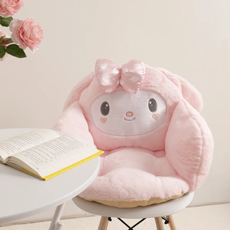 

Cute Japanese Style Seat Cushion For Chair Lovely Kuromi My Melody Cinnamoroll Warm Butt Sitting Cushion Girly Home Decor Gifts