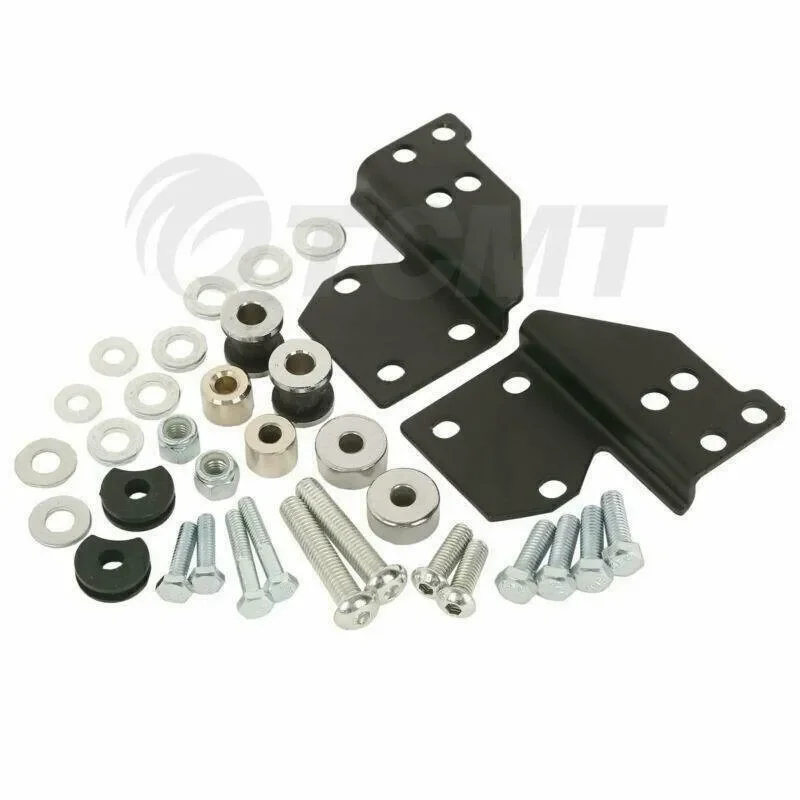 Motorcycle Trunk Mount Rack w/ Docking Kit Fit For Harley Touring 1997-2008 motorcycle luggage rack
