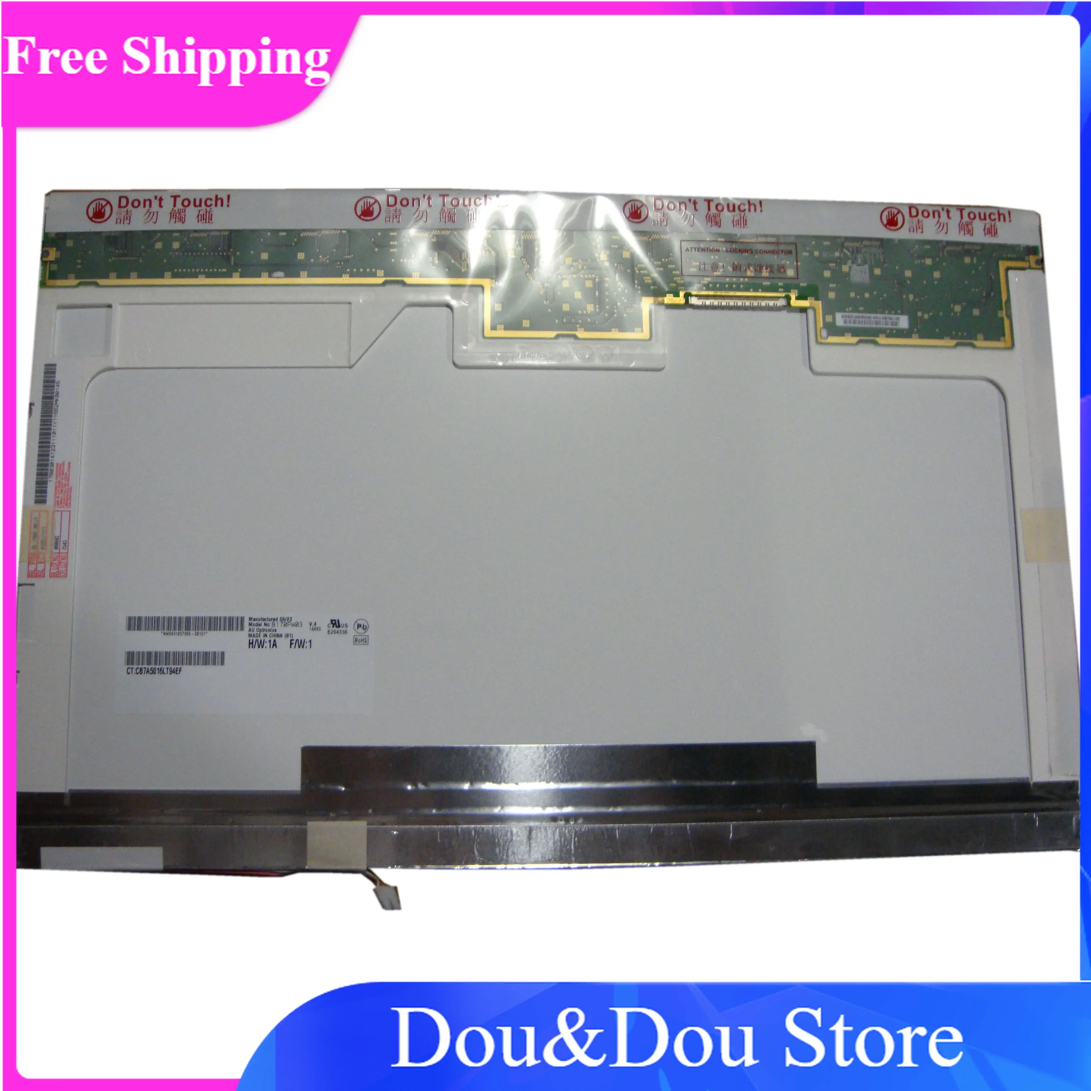 

B170PW03 V.4 V.2 fit B170PW03 LTN170X2-L02 LP171WX2 B170PW01 V.1 V.0 LP171WP4