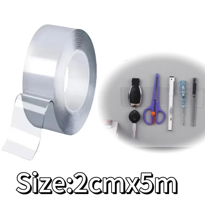 شريط لاصق نانو مزدوج قوي شفاف