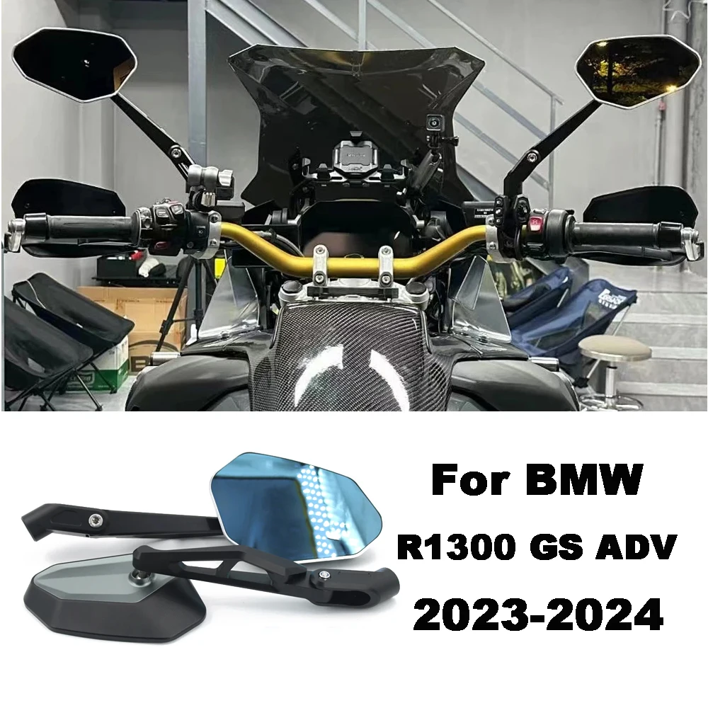 오토바이 사이드 백미러, BMW R1300GS 액세서리, R1200GS ADV S1000XR F900R XR F850GS F750GS R 1300GS