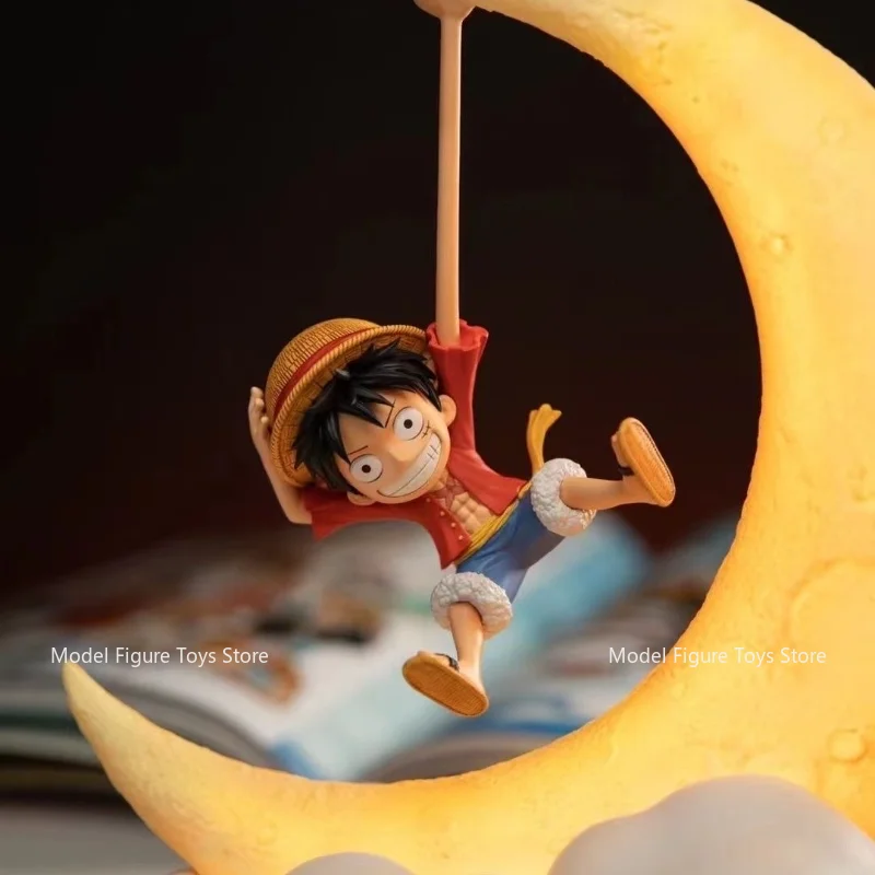 In Stock One Piece Original Luffy night lights Lamp Collection of Figures Birthday Studio Ornaments Decorations Trendy Gift Toys Sneakatelier