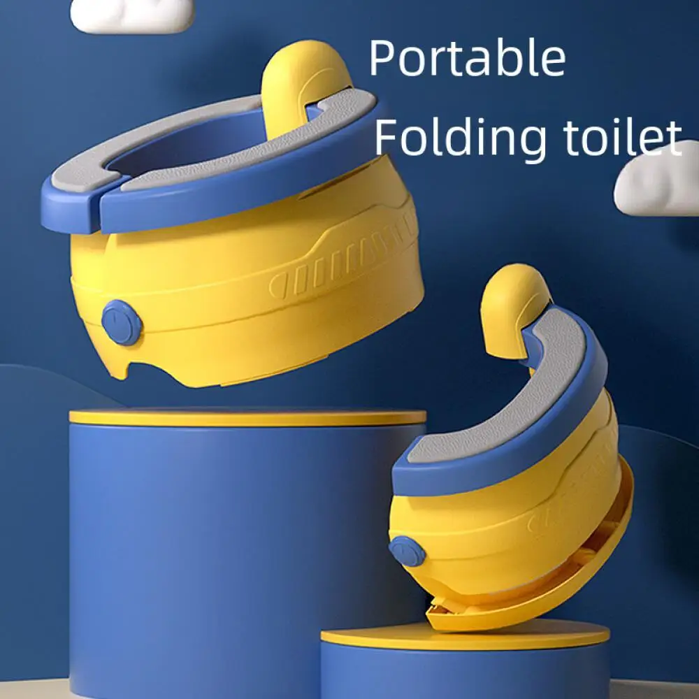 Child Toilet Portable Folding Compact Travel Home Kids Potty