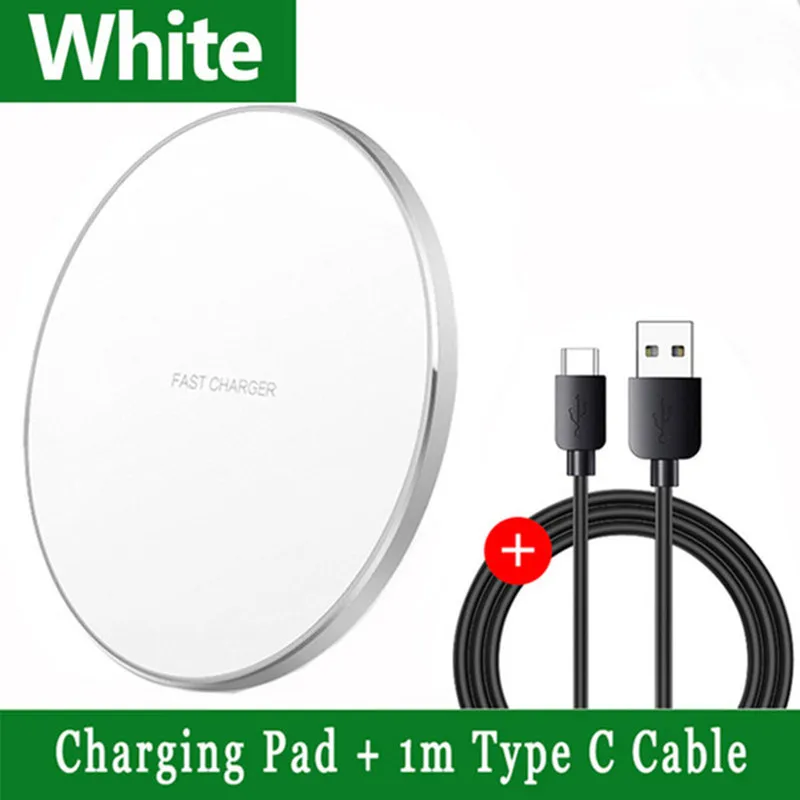 Silver with Cable
