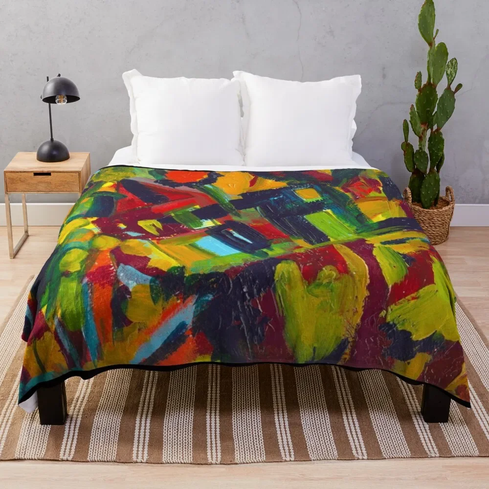 

Kandinsky - 304, декоративное одеяло с красочными абстрактными рисунками, тонкие пушистые одеяла для косплея из аниме