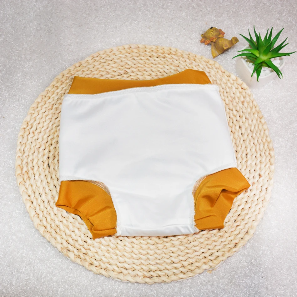 Leakproof Swimming Diaper Newborn Baby High Waist Washable Sunproof Baby Swimwear Cloth Nappys waterproof diapers cloth diapers swim diaper