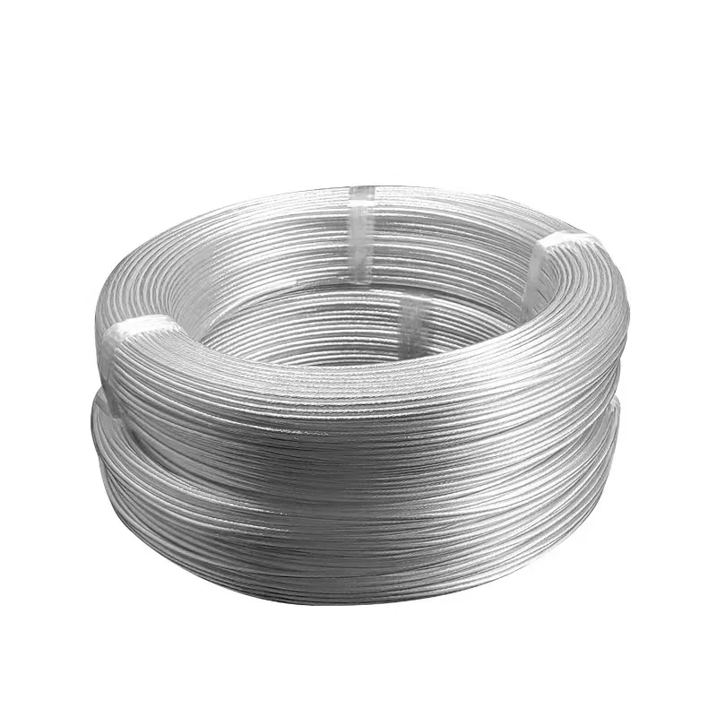 

high temperature silver plated wire FF46-2 high temperature resistant transparent wire 0.5/0.75/1.0 square