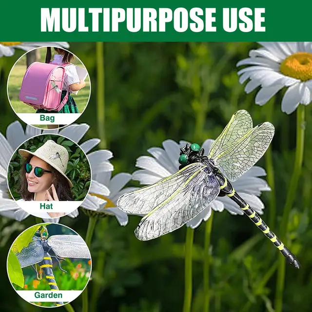 Anotogaster Sieboldii Dragonfly Rovar Szúnyogtaszító Kültéri Függő Figurák Modell Oniyanma Horgászat Kemping Biztonságos Tűvel - Image 5