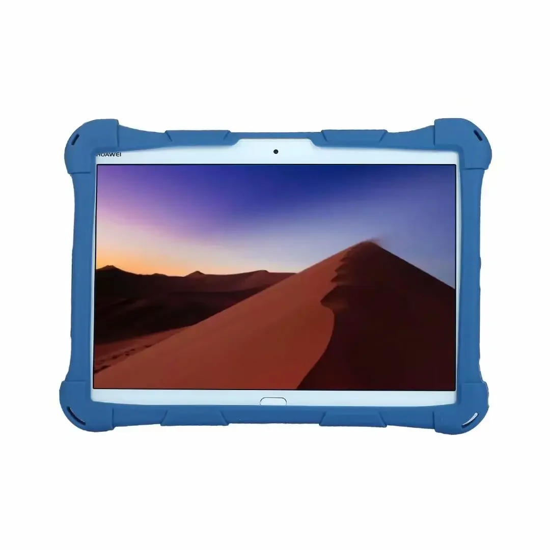 Universal Case Soft Silicone 10.1 inch Android Tablet PC Soft Shockproof Stand Cover Cases 248x168MM/9.76x6.61inch