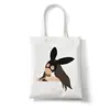 Thank U Shopping Bag Ariana Grande Graphic Shoulder Bags Female Large Capacity Handbags Students Girls Cute Printed Casual Totes 2