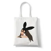 Thank U Shopping Bag Ariana Grande Graphic Shoulder Bags Female Large Capacity Handbags Students Girls Cute Printed Casual Totes 2