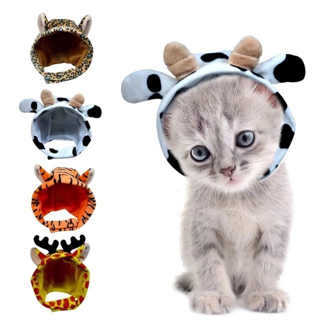 Cute Animal Hat Cats Dress Up Costume Pet Caps with Ears Keep Warm Headwear new Cute Animal Hat Cats Dress Up Costume Pet Caps with Ears Keep Warm Headwear new