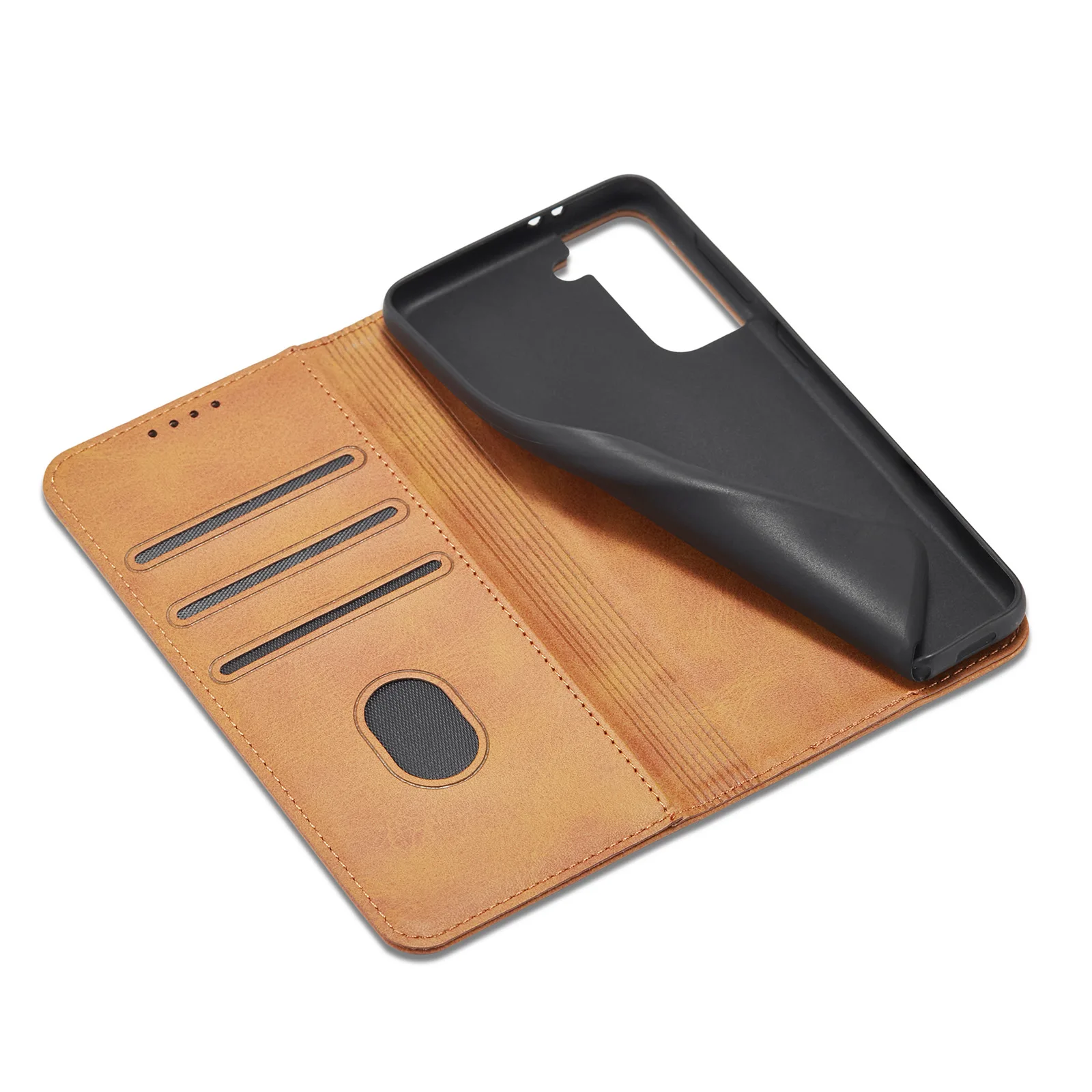 Capa de Telefone de Couro do Plutônio para Samsung S22 S21 S20 Plus Ultra fe Cartão Bolso Capa de Telefone para Samsung Galaxy A72 A52 A42 A32 5g 4g 29 Computers & Electronics