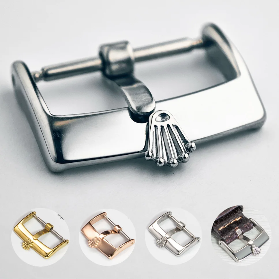 Watch Buckle Clasp 316L Stainless Steel 16mm 18mm 20mm for Rolex Watch Accessories