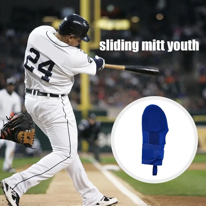 Softball Sliding Gloves Breathable Right Hand Sliding Mitt for Softball Protective Baseball Hand Guard for Adults Youth Kid