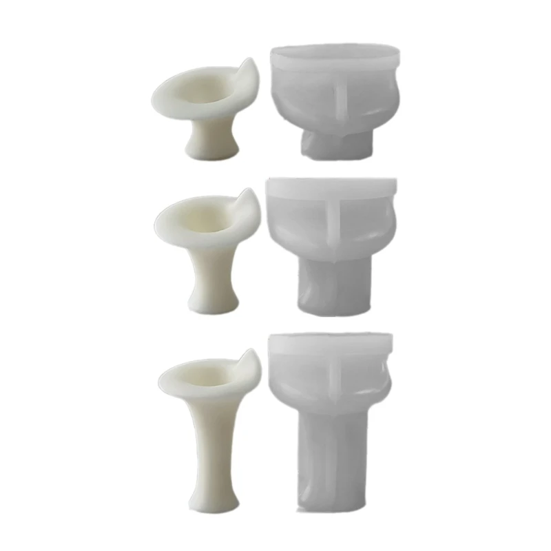 

Форма для подсвечника, форма для украшения, форма для фигурки, форма для свечи, силиконовый материал, идеальный подарок для любителей ручной работы