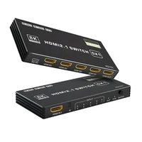 HDMI 2.1 Switch Splitter 120Hz 5/4/3-Port HDMI 8K@60Hz Splitter Switcher CEC 48Gbps  with remote HDMI HDR IR Remote 4K@120Hz 2K - Image 2