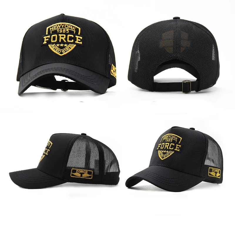 Summer Men Mesh Baseball Cap Outdoor Sport Letter Snapback Hat for Women Unisex Breathable Caps Hip Hop Trucker Hats Summer Men Best Sellers In Accessories