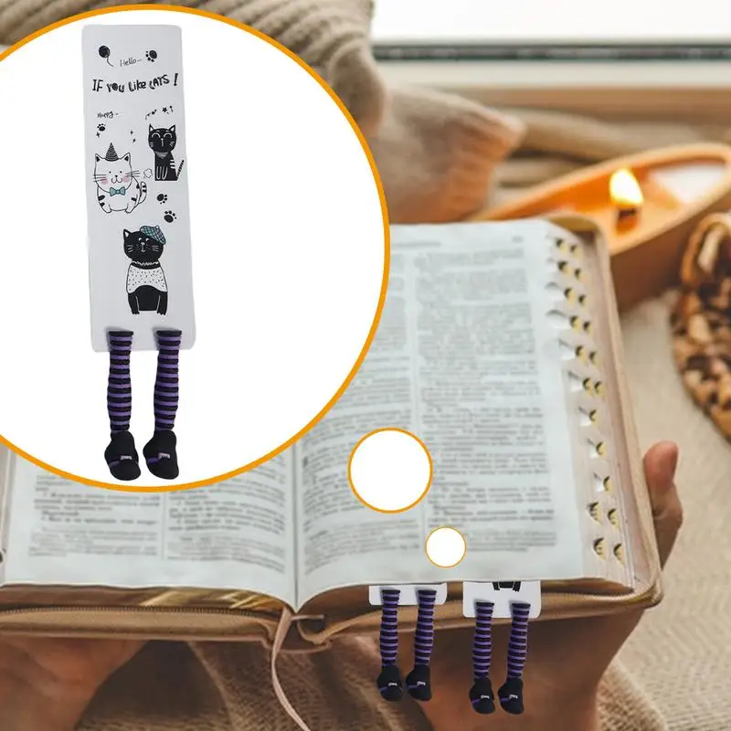 Wicked Witch Feet Bookmark 3D Book Marks For Reading Unique High Heels Book Marker Handmade Funny Bookmark For Bookworm And Book