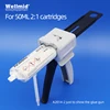 Araldite epoxy adhesive cartridge AB Gun 50ml Dispensing Gun Kit Impression Mixing Dispensing Dispenser 3m AB Glue Gun 1:1 1:2 2