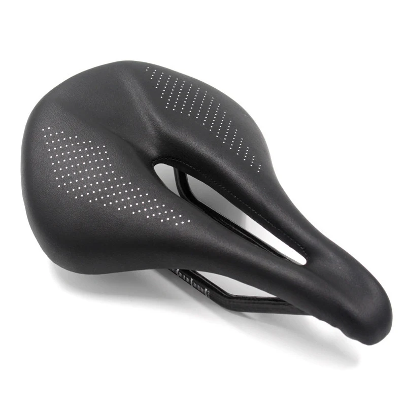 Bicycle Saddle Saddle Cushion Full Carbon MTB/Road Bike Saddle Carbon Rails 240*143/155mm