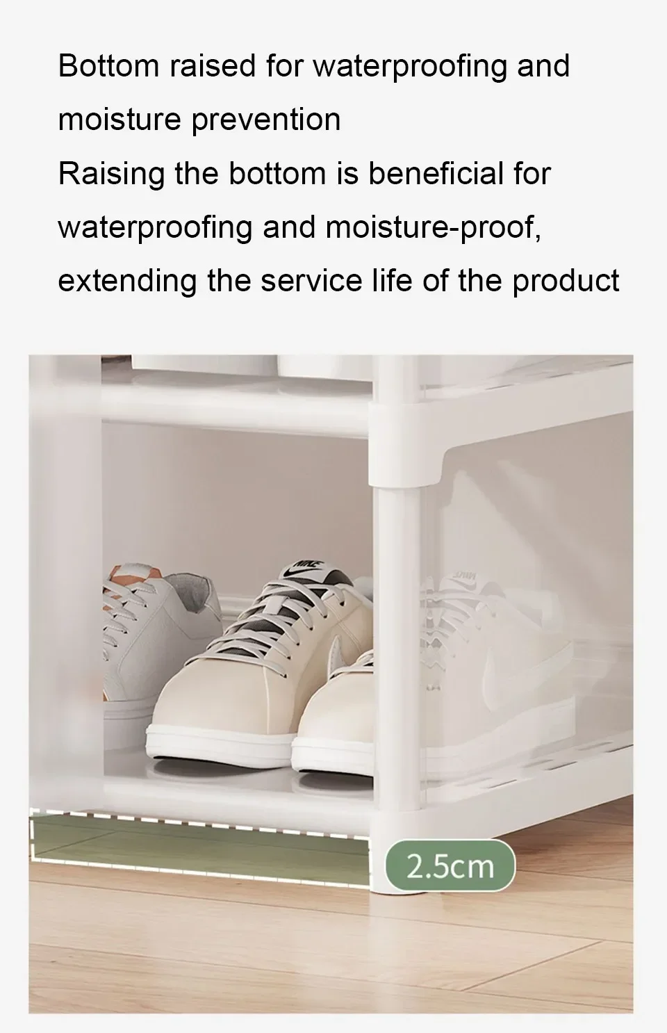 Dustproof Shoe Rack Dustproof High Plastic Organizer Shoe Rack Organizer Cabinet