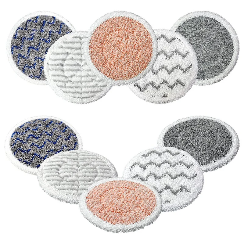 

10 Piece Steam Mop Pads Replacement Parts Compatible With Shark S7000AMZ S7001 S7001TGT S7000 Series