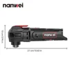 Nanwei Cordless Multifunctional shovel Electric Trimming Machine 12V Cut Machine with Angle Grinder Universal Woodworking Tool 4