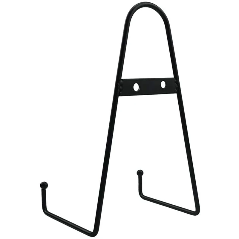 

4 Pack Wall Mount Plate Display Stands, Medium Wall Easel Holder Plate Hanger Vertical Plate Stand Holders Wine Rack