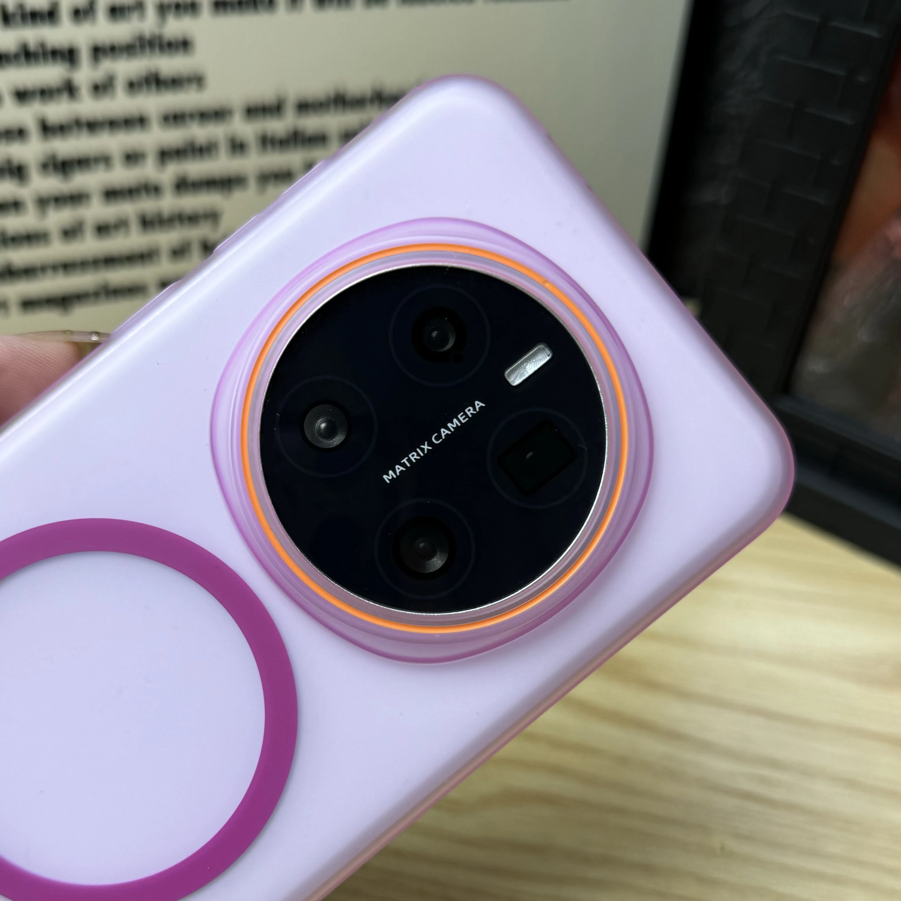 Magnetic Magsafe Matte Clear Candy Phone Case