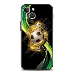 Football-Themed Silicone Phone Case Cover - Soft and Durable Protection with Sporty Design for iPhone XS (A10)