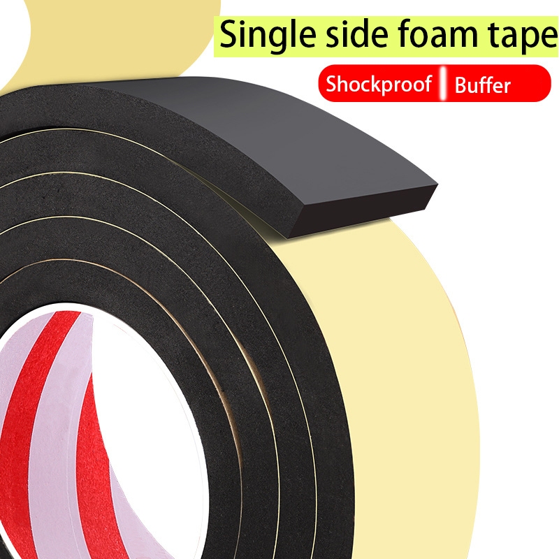 1-3mm Thickness Sponge EVA Adhesive Tape Single Side Foam Anti-Collision Seal Strip width 5/10/15/20/25/30/35/40/50/60/80/100mm