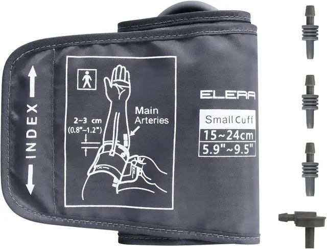 Rechargeable Wrist Blood Pressure Monitor, ELERA Home Use Digital Auto —  Elera