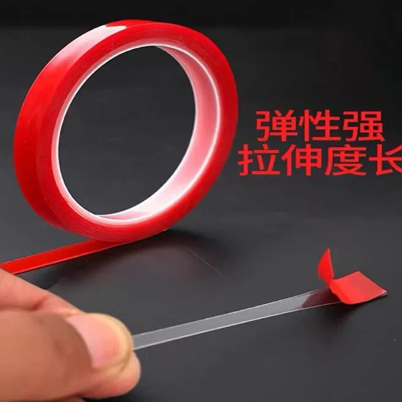 Buy in Bulk Pay One Shipping Fee Only 3M 10M Transparent Nail Display Stand Holder 10m Double Sided Tape Press On Nail Art Tape