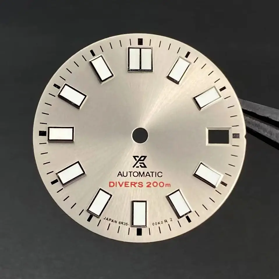 NH35 Dial Sunray 62MAS Prospex with Green Luminous