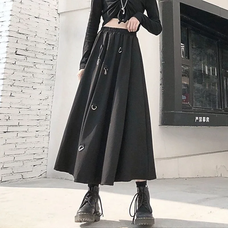 スカート KOLEAT WOMEN Summer Cooling Banding Cargo Long Skirt BLACK K Amazon.com: Women Cargo Long Skirt Long Cargo Skirts for