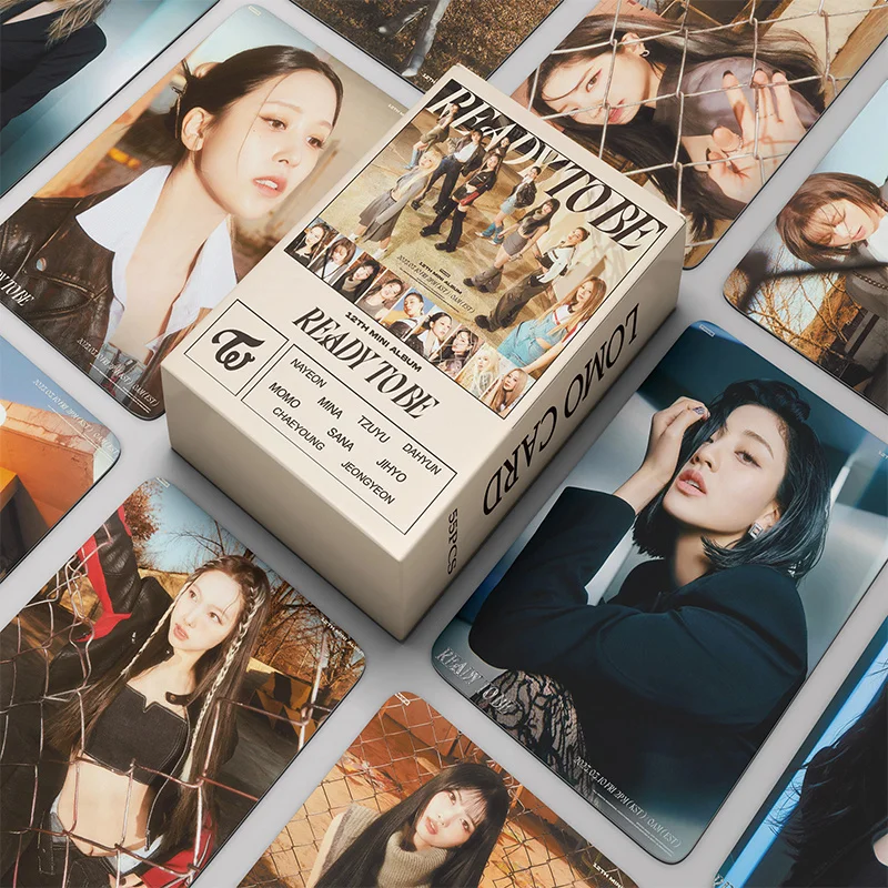

54PCS/set Kpop TWICE Lomo Cards New Photo Album The Feels HD High Quality Photocard K-pop TWICE New Arrivals