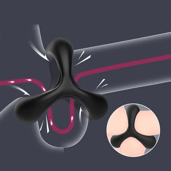 Reusable Silicone Penis Ring – Delay & Performance Support | UAE Delivery Only (VIP16)