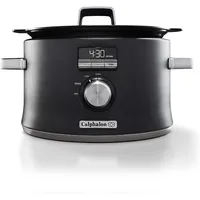 Slow Cooker with Digital Timer and Programmable Controls, 5.3 Quarts, Stainless Steel 1